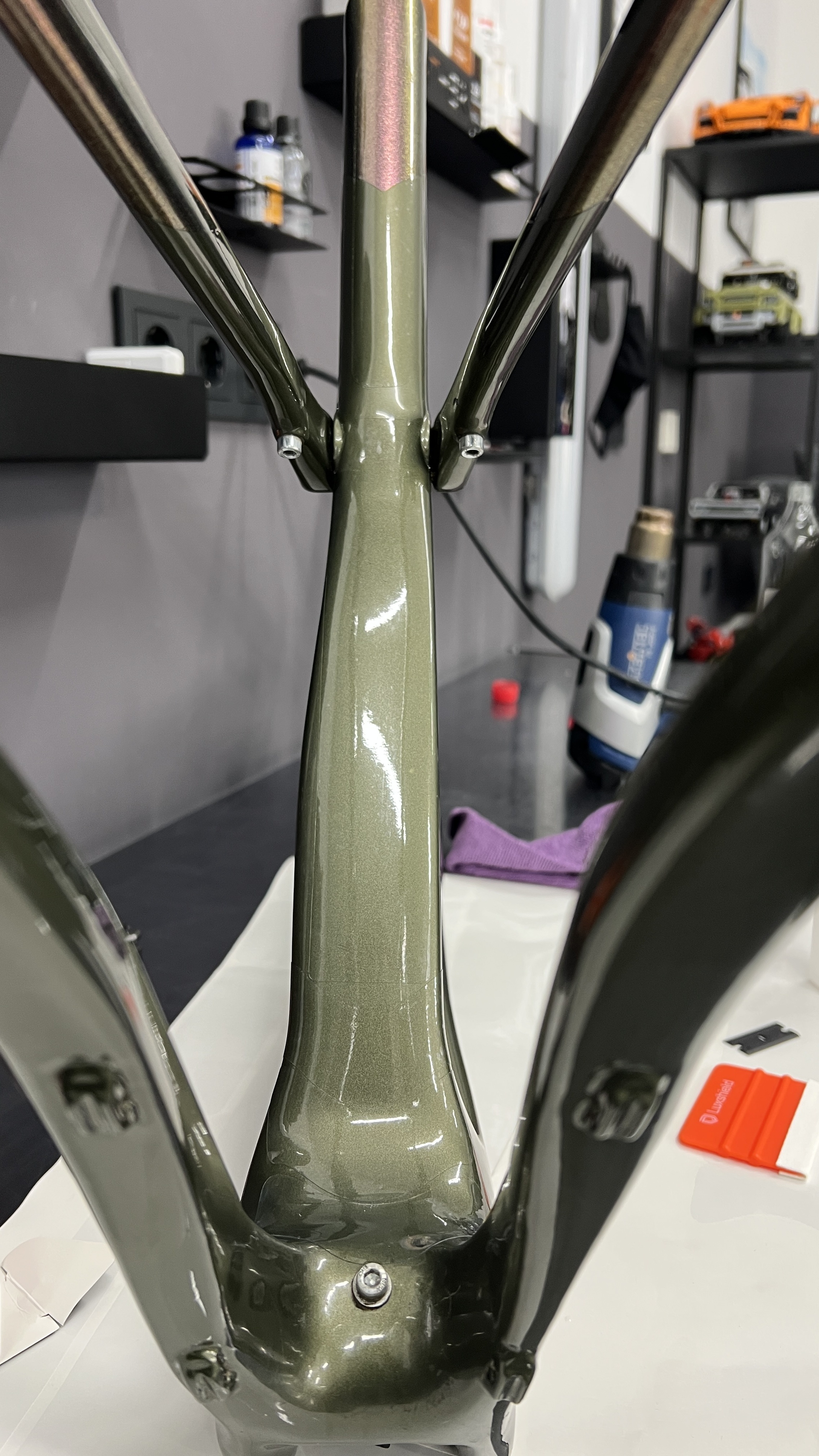 Cannondale Fahrrad mit LuxShield-Lackschutzfolie im Neowash-Studio Braunschweig